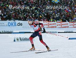 10.02.2008, Oestersund, Sweden (SWE): Tim Burke (USA)  - IBU World Championchip of Biathlon, pursuit men - Oestersund (SWE). www.nordicfocus.com. c Hemmersbach/NordicFocus. Every downloaded picture is fee-liable.
