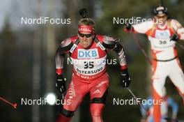 10.02.2008, Oestersund, Sweden (SWE): Matthias Simmen (SUI) - IBU World Championchip of Biathlon, pursuit men - Oestersund (SWE). www.nordicfocus.com. c Furtner/NordicFocus. Every downloaded picture is fee-liable.