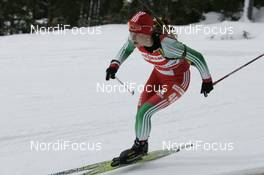 10.02.2008, Oestersund, Sweden (SWE): Darya Domracheva (BLR) - IBU World Championchip of Biathlon, pursuit women - Oestersund (SWE). www.nordicfocus.com. c Furtner/NordicFocus. Every downloaded picture is fee-liable.