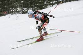10.02.2008, Oestersund, Sweden (SWE): Kathrin Hitzer (GER) - IBU World Championchip of Biathlon, pursuit women - Oestersund (SWE). www.nordicfocus.com. c Furtner/NordicFocus. Every downloaded picture is fee-liable.