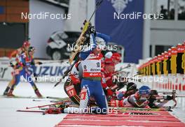 10.02.2008, Oestersund, Sweden (SWE): Dijana Grudicek-Ravnikar (SLO)  - IBU World Championchip of Biathlon, pursuit women - Oestersund (SWE). www.nordicfocus.com. c Hemmersbach/NordicFocus. Every downloaded picture is fee-liable.