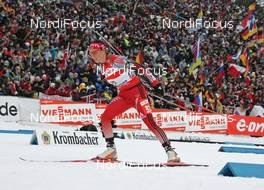 10.02.2008, Oestersund, Sweden (SWE): Selina Gasparin (SUI)  - IBU World Championchip of Biathlon, pursuit women - Oestersund (SWE). www.nordicfocus.com. c Hemmersbach/NordicFocus. Every downloaded picture is fee-liable.
