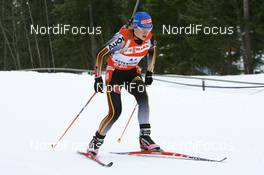 10.02.2008, Oestersund, Sweden (SWE): Martina Glagow (GER) - IBU World Championchip of Biathlon, pursuit women - Oestersund (SWE). www.nordicfocus.com. c Manzoni/NordicFocus. Every downloaded picture is fee-liable.