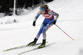 10.02.2008, Oestersund, Sweden (SWE): Helena Jonsson (SWE) - IBU World Championchip of Biathlon, pursuit women - Oestersund (SWE). www.nordicfocus.com. c Furtner/NordicFocus. Every downloaded picture is fee-liable.