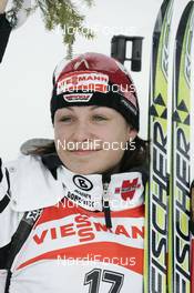 10.02.2008, Oestersund, Sweden (SWE): Magdalena Neuner (GER) - IBU World Championchip of Biathlon, pursuit women - Oestersund (SWE). www.nordicfocus.com. c Furtner/NordicFocus. Every downloaded picture is fee-liable.