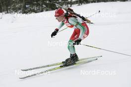 10.02.2008, Oestersund, Sweden (SWE): Liudmila Kalinchik (BLR) - IBU World Championchip of Biathlon, pursuit women - Oestersund (SWE). www.nordicfocus.com. c Furtner/NordicFocus. Every downloaded picture is fee-liable.
