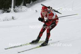 10.02.2008, Oestersund, Sweden (SWE): Tora Berger (NOR) - IBU World Championchip of Biathlon, pursuit women - Oestersund (SWE). www.nordicfocus.com. c Furtner/NordicFocus. Every downloaded picture is fee-liable.