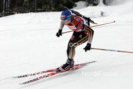 10.02.2008, Oestersund, Sweden (SWE): Martina Glagow (GER) - IBU World Championchip of Biathlon, pursuit women - Oestersund (SWE). www.nordicfocus.com. c Furtner/NordicFocus. Every downloaded picture is fee-liable.