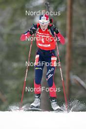 10.02.2008, Oestersund, Sweden (SWE): Sandrine Bailly (FRA) - IBU World Championchip of Biathlon, pursuit women - Oestersund (SWE). www.nordicfocus.com. c Furtner/NordicFocus. Every downloaded picture is fee-liable.