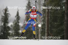 10.02.2008, Oestersund, Sweden (SWE): Oksana Khvostenko (UKR) - IBU World Championchip of Biathlon, pursuit women - Oestersund (SWE). www.nordicfocus.com. c Furtner/NordicFocus. Every downloaded picture is fee-liable.