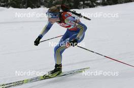 10.02.2008, Oestersund, Sweden (SWE): Helena Jonsson (SWE) - IBU World Championchip of Biathlon, pursuit women - Oestersund (SWE). www.nordicfocus.com. c Furtner/NordicFocus. Every downloaded picture is fee-liable.