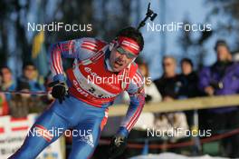 12.02.2008, Oestersund, Sweden (SWE): Nikolay Kruglov (RUS)  - IBU World Championchip of Biathlon, relay mixed - Oestersund (SWE). www.nordicfocus.com. c Hemmersbach/NordicFocus. Every downloaded picture is fee-liable.