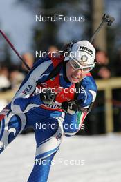 12.02.2008, Oestersund, Sweden (SWE): Michaela Ponza (ITA) - IBU World Championchip of Biathlon, relay mixed - Oestersund (SWE). www.nordicfocus.com. c Hemmersbach/NordicFocus. Every downloaded picture is fee-liable.