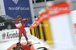 09.02.2008, Oestersund, Sweden (SWE): Robin Clegg (CAN) - IBU World Championchip of Biathlon, sprint men - Oestersund (SWE). www.nordicfocus.com. c Manzoni/NordicFocus. Every downloaded picture is fee-liable.