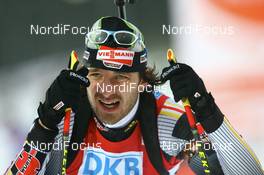 09.02.2008, Oestersund, Sweden (SWE): Alexander Wolf (GER) - IBU World Championchip of Biathlon, sprint men - Oestersund (SWE). www.nordicfocus.com. c Manzoni/NordicFocus. Every downloaded picture is fee-liable.