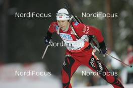 09.02.2008, Oestersund, Sweden (SWE): Halvard Hanevold (NOR) - IBU World Championchip of Biathlon, sprint men - Oestersund (SWE). www.nordicfocus.com. c Furtner/NordicFocus. Every downloaded picture is fee-liable.