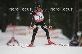 09.02.2008, Oestersund, Sweden (SWE): Aleksandar Milenkovic (POL) - IBU World Championchip of Biathlon, sprint men - Oestersund (SWE). www.nordicfocus.com. c Furtner/NordicFocus. Every downloaded picture is fee-liable.