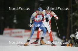 09.02.2008, Oestersund, Sweden (SWE): Mattias Jr. Nilsson (SWE) - IBU World Championchip of Biathlon, sprint men - Oestersund (SWE). www.nordicfocus.com. c Furtner/NordicFocus. Every downloaded picture is fee-liable.