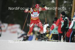 09.02.2008, Oestersund, Sweden (SWE): Chengye Zhang (CHN) - IBU World Championchip of Biathlon, sprint men - Oestersund (SWE). www.nordicfocus.com. c Furtner/NordicFocus. Every downloaded picture is fee-liable.