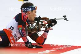 09.02.2008, Oestersund, Sweden (SWE): Tim Burke (USA) - IBU World Championchip of Biathlon, sprint men - Oestersund (SWE). www.nordicfocus.com. c Manzoni/NordicFocus. Every downloaded picture is fee-liable.