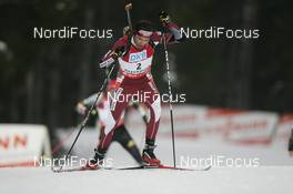 09.02.2008, Oestersund, Sweden (SWE): Ilmars Bricis (LAT) - IBU World Championchip of Biathlon, sprint men - Oestersund (SWE). www.nordicfocus.com. c Furtner/NordicFocus. Every downloaded picture is fee-liable.