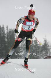 09.02.2008, Oestersund, Sweden (SWE): Daniel Graf (GER) - IBU World Championchip of Biathlon, sprint men - Oestersund (SWE). www.nordicfocus.com. c Hemmersbach/NordicFocus. Every downloaded picture is fee-liable.