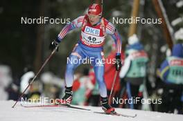09.02.2008, Oestersund, Sweden (SWE): Dmitri Iarochenko (RUS)  - IBU World Championchip of Biathlon, sprint men - Oestersund (SWE). www.nordicfocus.com. c Furtner/NordicFocus. Every downloaded picture is fee-liable.