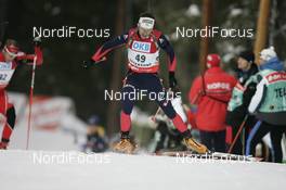 09.02.2008, Oestersund, Sweden (SWE): Vincent Defrasne (FRA) - IBU World Championchip of Biathlon, sprint men - Oestersund (SWE). www.nordicfocus.com. c Furtner/NordicFocus. Every downloaded picture is fee-liable.