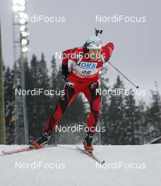 09.02.2008, Oestersund, Sweden (SWE): Halvard Hanevold (NOR)  - IBU World Championchip of Biathlon, sprint men - Oestersund (SWE). www.nordicfocus.com. c Hemmersbach/NordicFocus. Every downloaded picture is fee-liable.