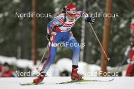09.02.2008, Oestersund, Sweden (SWE): Albina Akhatova (RUS) - IBU World Championchip of Biathlon, sprint men - Oestersund (SWE). www.nordicfocus.com. c Furtner/NordicFocus. Every downloaded picture is fee-liable.