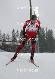 09.02.2008, Oestersund, Sweden (SWE): Emil Hegle Svendsen (NOR)  - IBU World Championchip of Biathlon, sprint men - Oestersund (SWE). www.nordicfocus.com. c Hemmersbach/NordicFocus. Every downloaded picture is fee-liable.