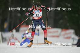 09.02.2008, Oestersund, Sweden (SWE): Tim Burke (USA) - IBU World Championchip of Biathlon, sprint men - Oestersund (SWE). www.nordicfocus.com. c Furtner/NordicFocus. Every downloaded picture is fee-liable.