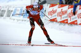 09.02.2008, Oestersund, Sweden (SWE): Halvard Hanevold (NOR) - IBU World Championchip of Biathlon, sprint men - Oestersund (SWE). www.nordicfocus.com. c Manzoni/NordicFocus. Every downloaded picture is fee-liable.
