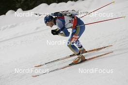09.02.2008, Oestersund, Sweden (SWE): Carl-Johan Bergman (SWE) - IBU World Championchip of Biathlon, sprint men - Oestersund (SWE). www.nordicfocus.com. c Furtner/NordicFocus. Every downloaded picture is fee-liable.