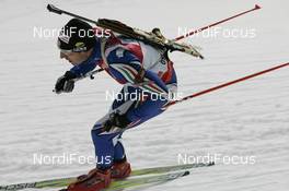 09.02.2008, Oestersund, Sweden (SWE): Christian de Lorenzi (ITA) - IBU World Championchip of Biathlon, sprint men - Oestersund (SWE). www.nordicfocus.com. c Furtner/NordicFocus. Every downloaded picture is fee-liable.