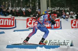09.02.2008, Oestersund, Sweden (SWE): Maxim Tchoudov (RUS)  - IBU World Championchip of Biathlon, sprint men - Oestersund (SWE). www.nordicfocus.com. c Hemmersbach/NordicFocus. Every downloaded picture is fee-liable.