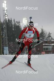 09.02.2008, Oestersund, Sweden (SWE): Rune Bratsveen (NOR) - IBU World Championchip of Biathlon, sprint men - Oestersund (SWE). www.nordicfocus.com. c Hemmersbach/NordicFocus. Every downloaded picture is fee-liable.