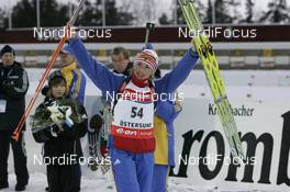 09.02.2008, Oestersund, Sweden (SWE): 2nd place Albina Akhatova (RUS) - IBU World Championchip of Biathlon, sprint men - Oestersund (SWE). www.nordicfocus.com. c Furtner/NordicFocus. Every downloaded picture is fee-liable.