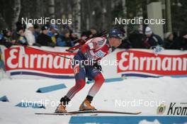 09.02.2008, Oestersund, Sweden (SWE): Jay Hakkinen (USA)  - IBU World Championchip of Biathlon, sprint men - Oestersund (SWE). www.nordicfocus.com. c Hemmersbach/NordicFocus. Every downloaded picture is fee-liable.