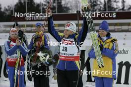 09.02.2008, Oestersund, Sweden (SWE): Oksana Khvostenko (UKR) - IBU World Championchip of Biathlon, sprint women - Oestersund (SWE). www.nordicfocus.com. c Furtner/NordicFocus. Every downloaded picture is fee-liable.