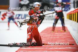 09.02.2008, Oestersund, Sweden (SWE): Sandra Keith (CAN) - IBU World Championchip of Biathlon, sprint women - Oestersund (SWE). www.nordicfocus.com. c Manzoni/NordicFocus. Every downloaded picture is fee-liable.