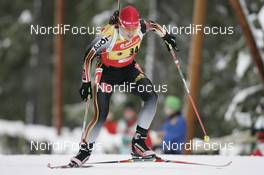09.02.2008, Oestersund, Sweden (SWE): Kati Wilhelm (GER) - IBU World Championchip of Biathlon, sprint women - Oestersund (SWE). www.nordicfocus.com. c Furtner/NordicFocus. Every downloaded picture is fee-liable.