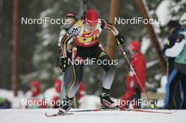 09.02.2008, Oestersund, Sweden (SWE): Kati Wilhelm (GER) - IBU World Championchip of Biathlon, sprint women - Oestersund (SWE). www.nordicfocus.com. c Furtner/NordicFocus. Every downloaded picture is fee-liable.