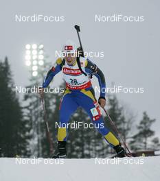 09.02.2008, Oestersund, Sweden (SWE): Oksana Khvostenko (UKR)  - IBU World Championchip of Biathlon, sprint women - Oestersund (SWE). www.nordicfocus.com. c Hemmersbach/NordicFocus. Every downloaded picture is fee-liable.