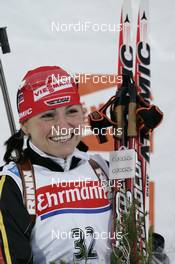 09.02.2008, Oestersund, Sweden (SWE): Andrea Henkel (GER) - IBU World Championchip of Biathlon, sprint women - Oestersund (SWE). www.nordicfocus.com. c Furtner/NordicFocus. Every downloaded picture is fee-liable.