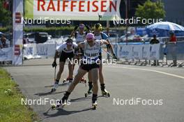 05.07.2008, Duebendorf, Switzerland: Kati Wilhelm (GER) - Biathlon, 1 Grand Prix of Switzerland - Duebendorf (SUI). www.nordicfocus.com. c Felgenhauer/NordicFocus. Every downloaded picture is fee-liable.