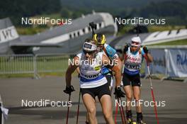 05.07.2008, Duebendorf, Switzerland:Marie Laure Brunet (FRA) - Biathlon, 1 Grand Prix of Switzerland - Duebendorf (SUI). www.nordicfocus.com. c Felgenhauer/NordicFocus. Every downloaded picture is fee-liable.