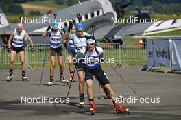 05.07.2008, Duebendorf, Switzerland: Michela Ponza (ITA) - Biathlon, 1 Grand Prix of Switzerland - Duebendorf (SUI). www.nordicfocus.com. c Felgenhauer/NordicFocus. Every downloaded picture is fee-liable.