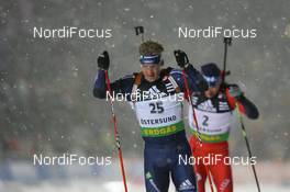 03.12.2008, Oestersund, Sweden (SWE): Lowell Bailey (USA), Rossignol, Rottefella, Exel - IBU world cup biathlon, individual men, Oestersund (SWE). www.nordicfocus.com. © Manzoni/NordicFocus. Every downloaded picture is fee-liable.
