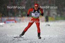 03.12.2008, Oestersund, Sweden (SWE): Adam Kwak (POL), Madshus, Salomon, Leki - IBU world cup biathlon, individual men, Oestersund (SWE). www.nordicfocus.com. © Manzoni/NordicFocus. Every downloaded picture is fee-liable.